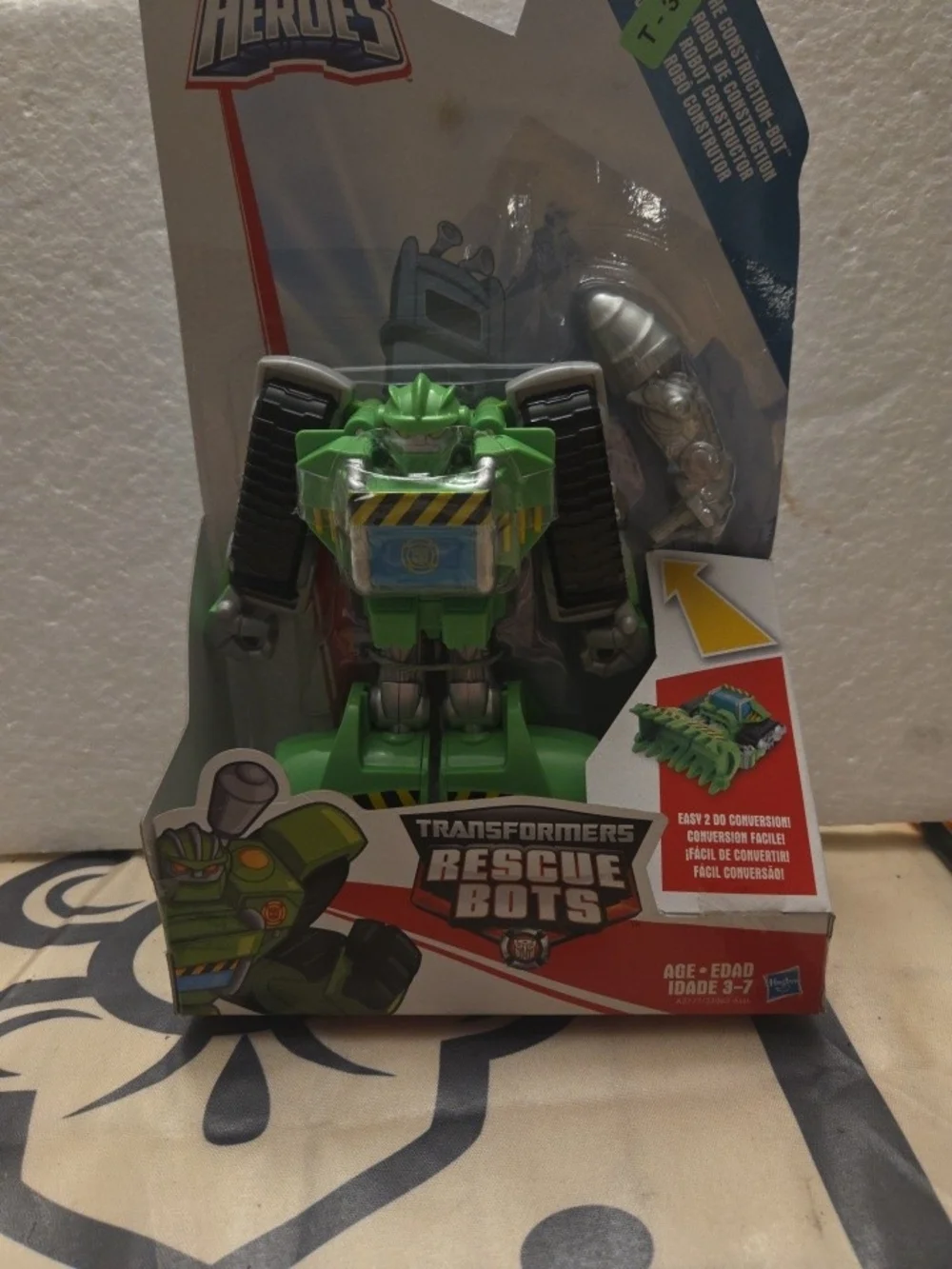 Playskool Heroes Rescue Bots Green Transforming Robot Toy